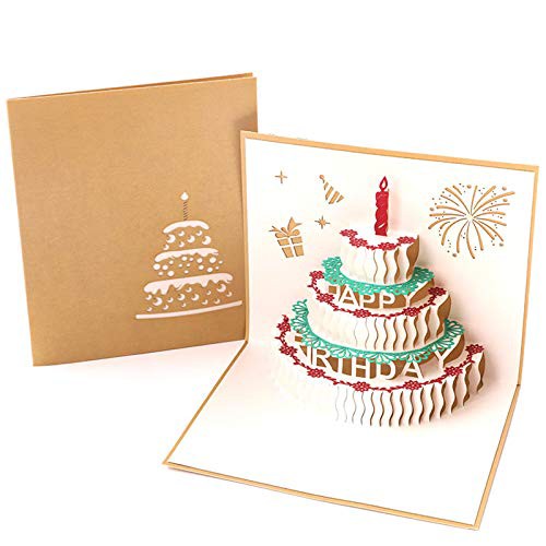 お誕生日 カード ケーキ グリーティングカードの人気商品 通販 価格比較 価格 Com