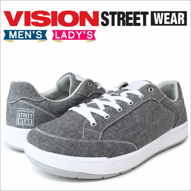 VISION STREET WEAR ヴィジョン ストリート ウェア スニーカー メンズ レディース LANCASTER VSW,7112 靴 グレー