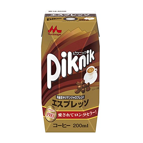 森永乳業 ピクニック エスプレッソ 0ml 24本 紙パック 缶コーヒー コーヒー飲料 価格比較 価格 Com
