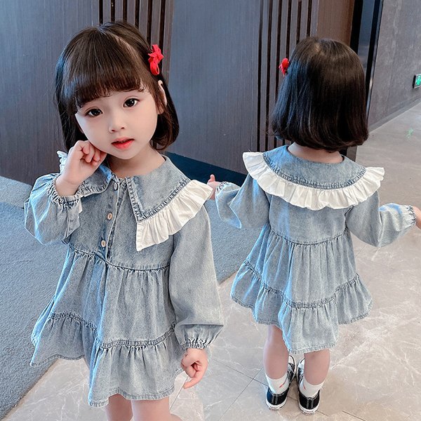 デニム キッズワンピース 子供の人気商品 通販 価格比較 価格 Com