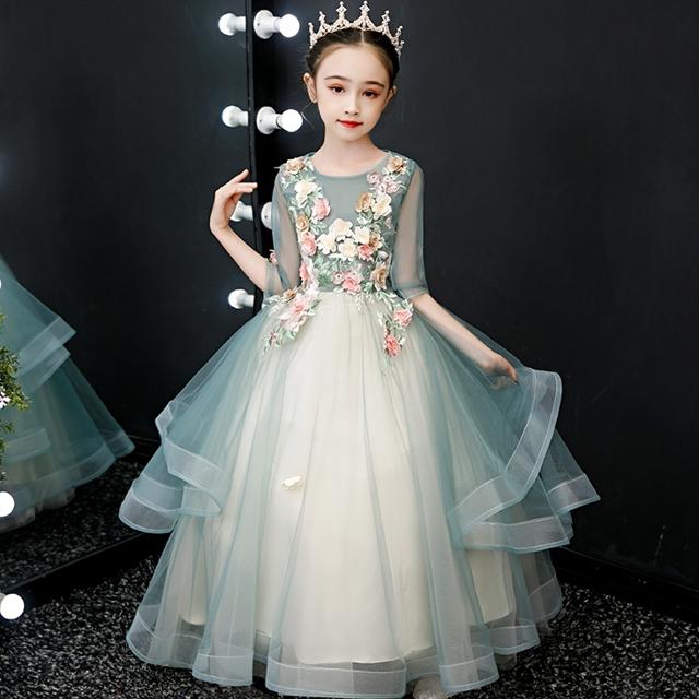 グリーン ロングドレス 子供 キッズフォーマルの人気商品 通販 価格比較 価格 com