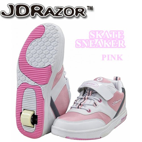 【送料無料】SKATE SNEAKERS JK,602 ピンク ローラーシューズ/キッズ/子供