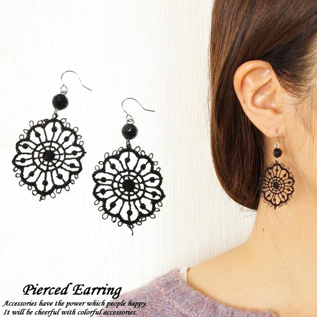 黒 レース ピアスの人気商品 通販 価格比較 価格 Com