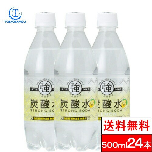 友桝飲料 強炭酸水 レモン 500ml 24本 Pet 水 ミネラルウォーター 炭酸水 価格比較 価格 Com