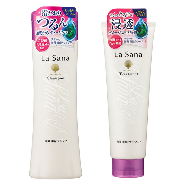 ラサーナ 海藻 海泥 シャンプー 230ml トリートメント 170g シャンプー 価格比較 価格 Com