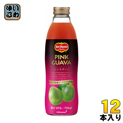 キッコーマン デルモンテ ピンクグァバ 750ml 12本 瓶 野菜 果実飲料 価格比較 価格 Com