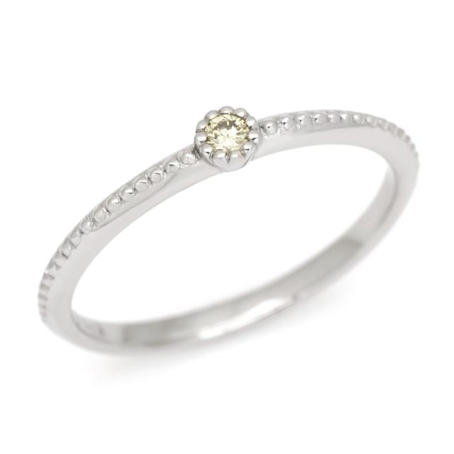 イエローダイヤモンド リングの通販 価格比較 価格 Com