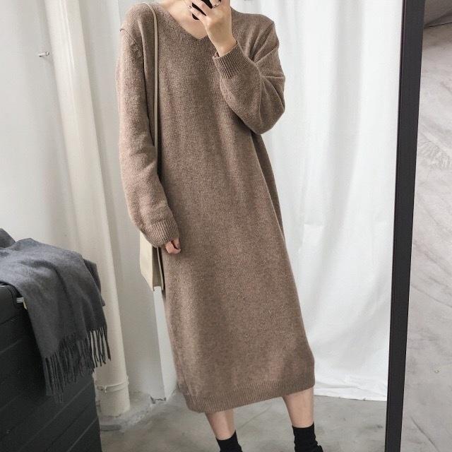 シンプル ワンピース 長袖の人気商品 通販 価格比較 価格 Com