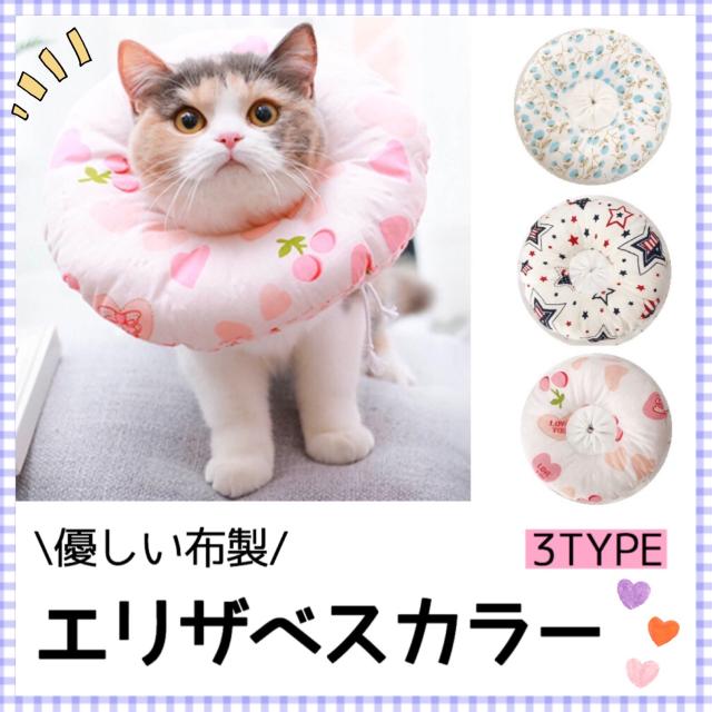 エリザベスカラー 猫 かわいい - 鳥・小動物用品の人気商品・通販 