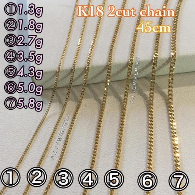 ネックレス K18 喜平ネックレス 45cmの人気商品 通販 価格比較 価格 Com