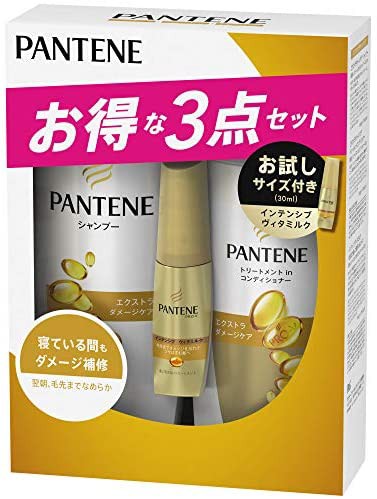 P G パンテーン エクストラダメージケア シャンプー 450ml トリートメントコンディショナー 400g インテンシブ ヴィタミルク 30ml シャンプー 価格比較 価格 Com