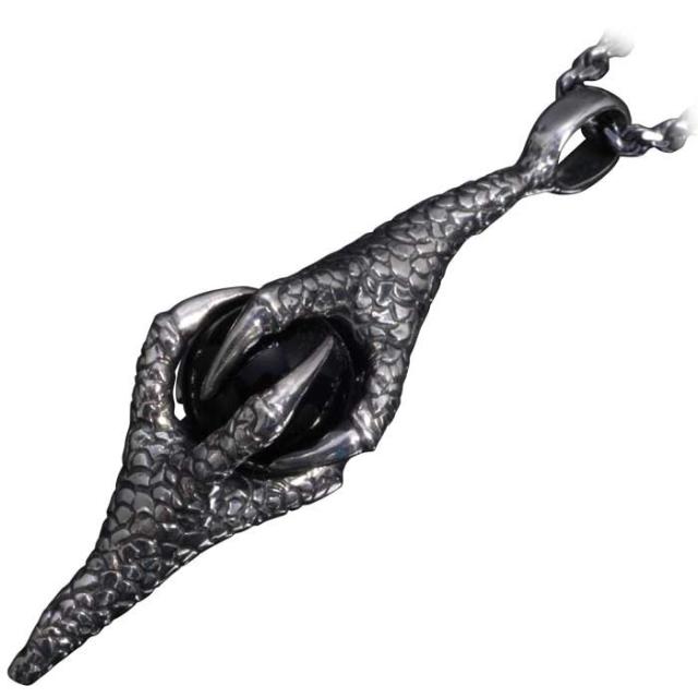 史上最も激安 ペンダント ネックレス メンズ シルバー 龍頭 龍手 ペンダントトップ 二連 オニキス 和柄 数量限定 Kishakatoliketiranedurres Com