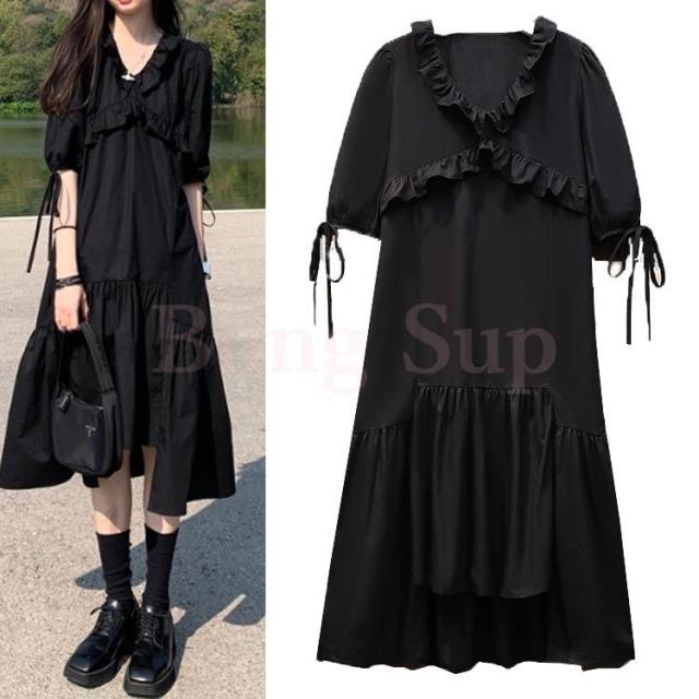 黒 ワンピース 半袖の人気商品 通販 価格比較 価格 Com