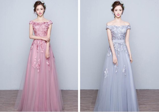 パーティードレス ロングドレス お呼ばれドレス フォーマルドレス花嫁 ウエディングドレス 姫系ドレス 結婚式