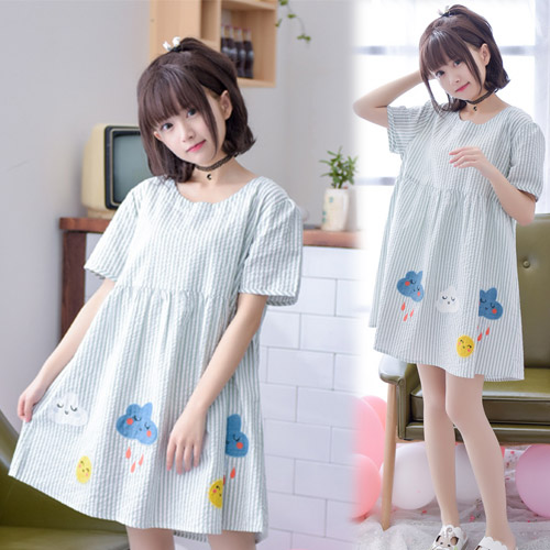 最高の森ガール 可愛い ワンピース 最高の動物画像